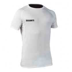 T-shirt respirant Challenger SECURITE blanc T-shirt respirant Challenger SECURITE blanc