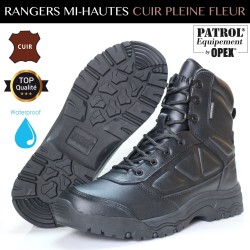 RANGERS MI HAUTES FULL CUIR WATERPROOF