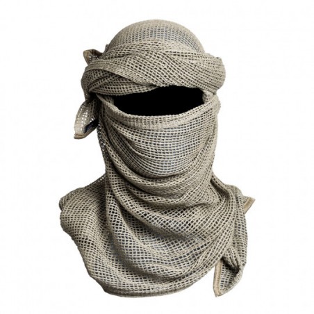 Filet écharpe Touareg tan