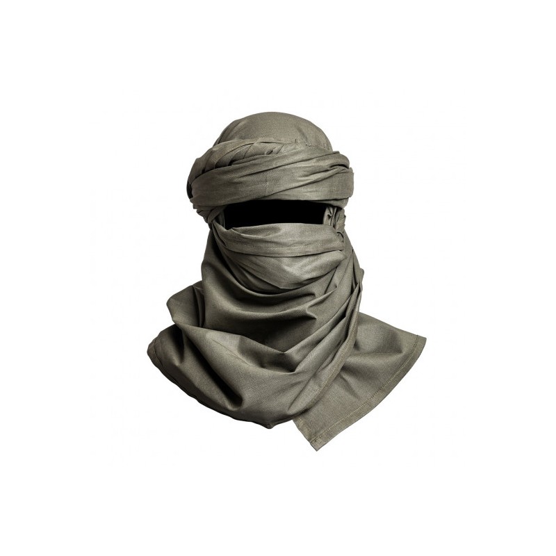 Chèche Touareg vert olive