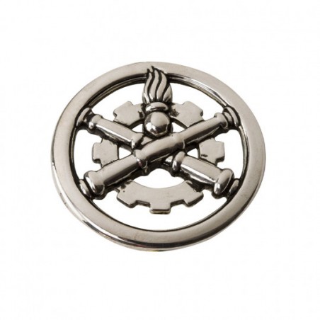 Insigne de béret argenté Matériel