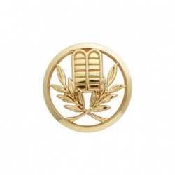 Insigne de béret doré Aumonier Israélite