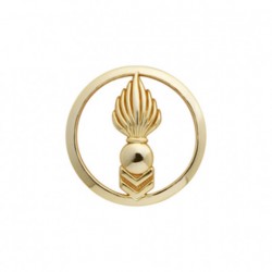 Insigne de béret doré Corps Techniques et Administratifs
