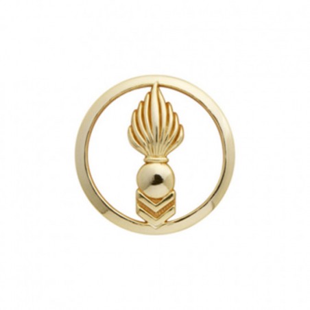 Insigne de béret doré Corps Techniques et Administratifs