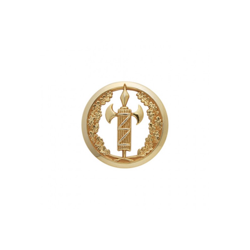 Insigne de béret doré Justice Militaire