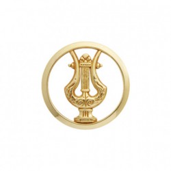 Insigne de béret doré Musique