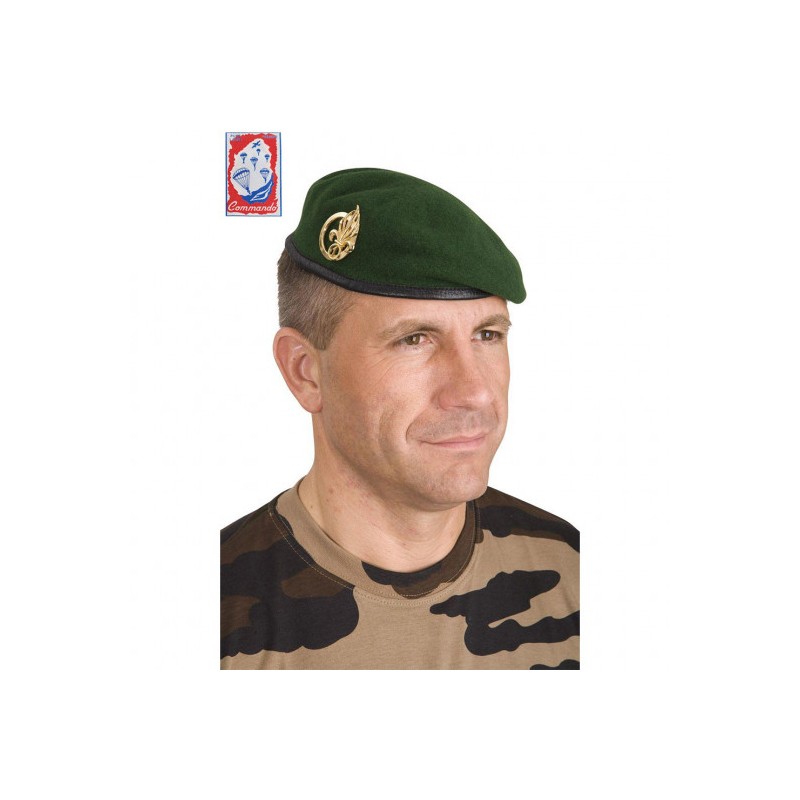 Béret commando Légion Etrangère vert Béret commando Légion Etrangère vert