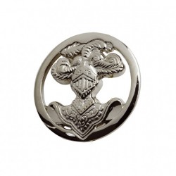 Insigne de béret argenté Arme Blindée Cavalerie Insigne de béret argenté Arme Blindée Cavalerie