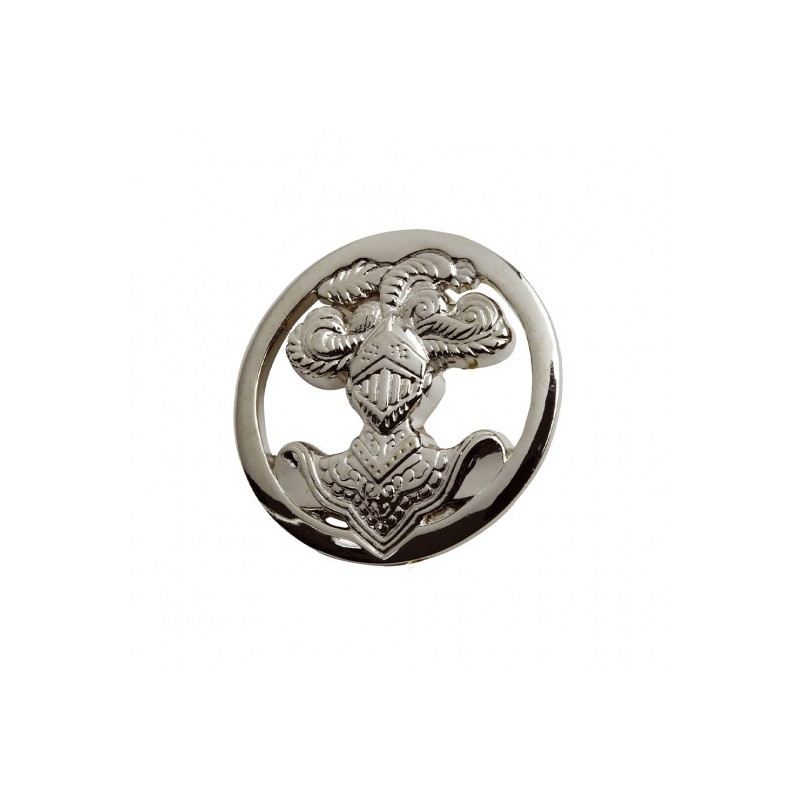 Insigne de béret argenté Arme Blindée Cavalerie