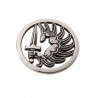 Insigne de béret argenté Troupes Aéroportées Métropolitaines