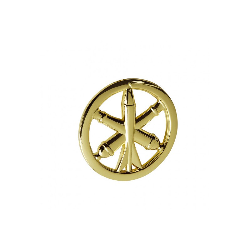 Insigne de béret doré Artillerie