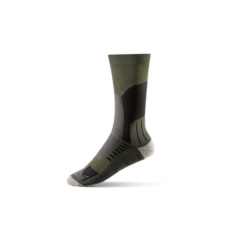 Chaussettes Climat Chaud Longues Marches vert olive