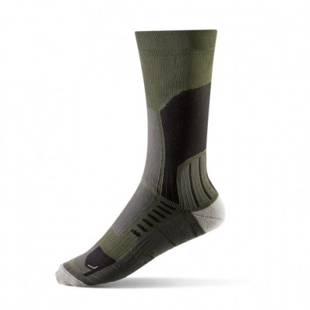 Chaussettes Climat Chaud Longues Marches vert olive