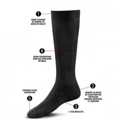 Chaussettes Rangers Climat Chaud noir Chaussettes Rangers Climat Chaud noir