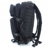 SAC A DOS ASSAULT PACK AVEC SYSTEME MOLLE DECOUPE LASER 22L noir