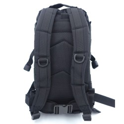 SAC A DOS ASSAULT PACK AVEC SYSTEME MOLLE DECOUPE LASER 22L noir