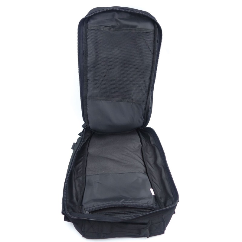 SAC A DOS ASSAULT PACK AVEC SYSTEME MOLLE DECOUPE LASER 22L noir