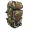 SAC A DOS ASSAULT PACK AVEC SYSTEME MOLLE DECOUPE LASER 22L noir