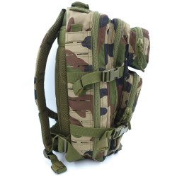 SAC A DOS ASSAULT PACK AVEC SYSTEME MOLLE DECOUPE LASER 22L  camouflage