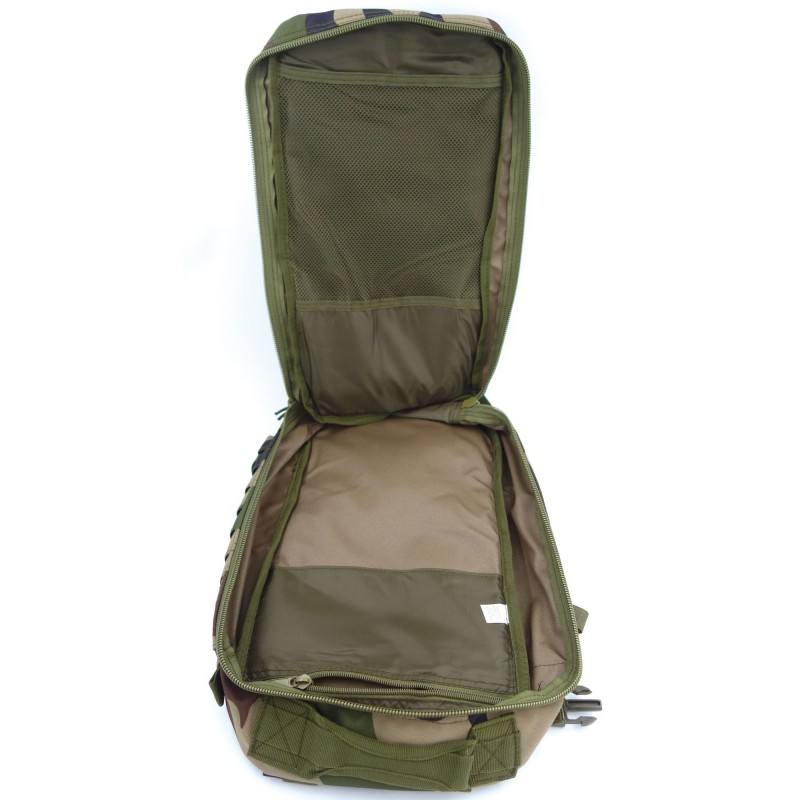 SAC A DOS ASSAULT PACK AVEC SYSTEME MOLLE DECOUPE LASER 22L  camouflage