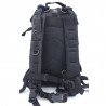 SAC A DOS ASSAULT PACK SYSTEME MOLLE DECOUPE LASER 27L noir