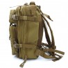 SAC A DOS ASSAULT PACK SYSTEME MOLLE DECOUPE LASER 27L coyote