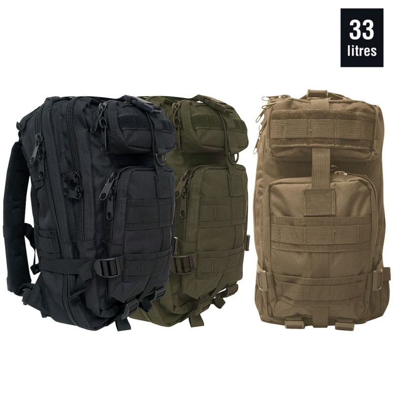 SAC A DOS TACTICAL 33 LITRES coyote