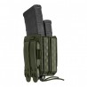 Porte-chargeur double Bungy 8BL vert olive pour M4/AR15