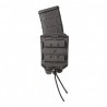 Porte-chargeur simple Bungy 8BL noir pour M4/AR15