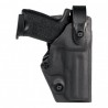 Holster Zoom VKZ8 noir pour GLOCK 17/18/19/22/23 avec lampe/laser