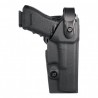Holster Vegatek Duty VKD8 noir pour GLOCK 17/19/22/23
