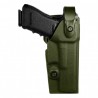 Holster Vegatek Duty VKD8 noir pour GLOCK 17/19/22/23