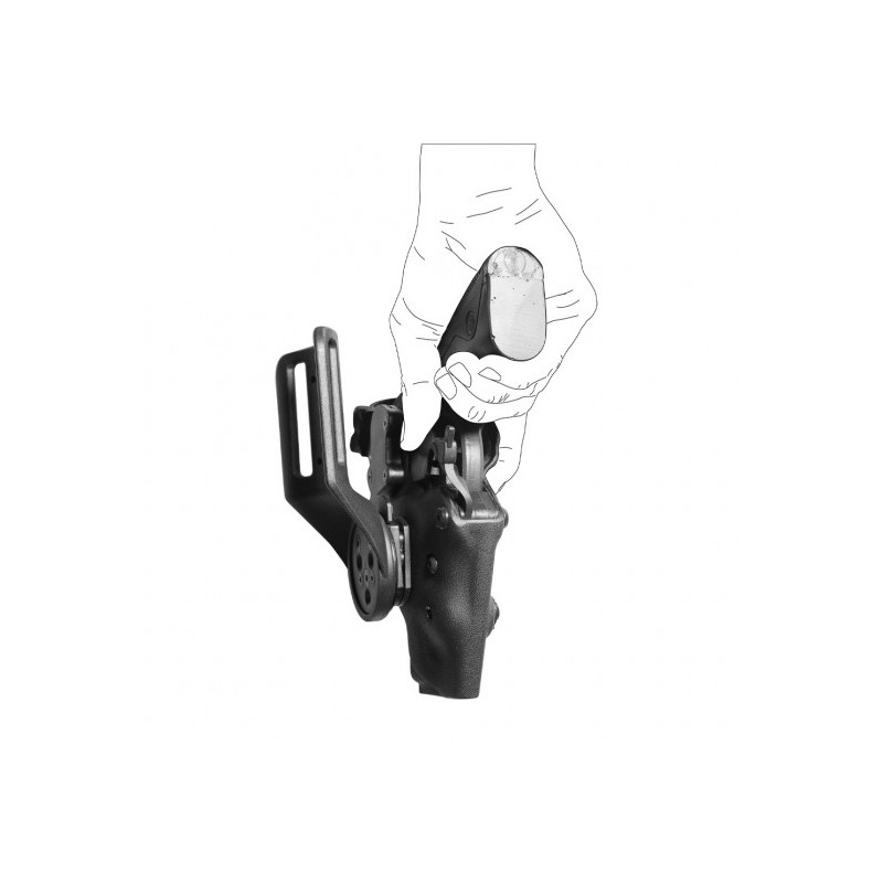 Holster Vegatek Short VKS8 noir pour SIG PRO 2022