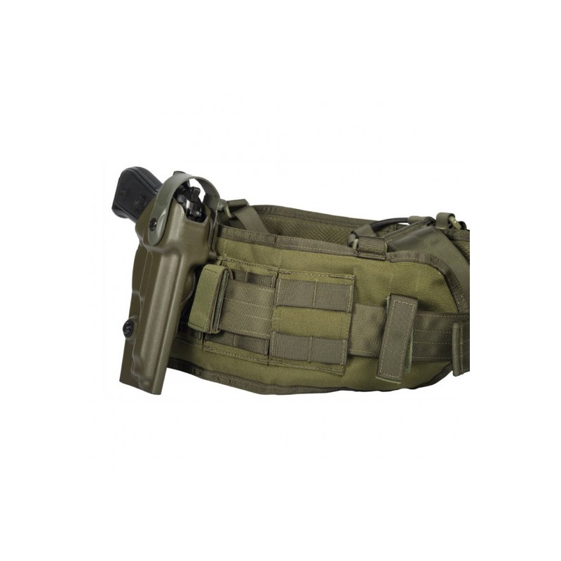 Ceinture tactique de confort avec brelage 2V30 vert olive