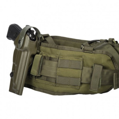 Ceinture tactique de confort avec brelage 2V30 vert olive