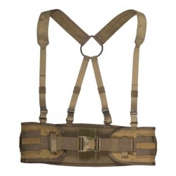 Ceinture tactique de confort avec brelage 2V30 tan
