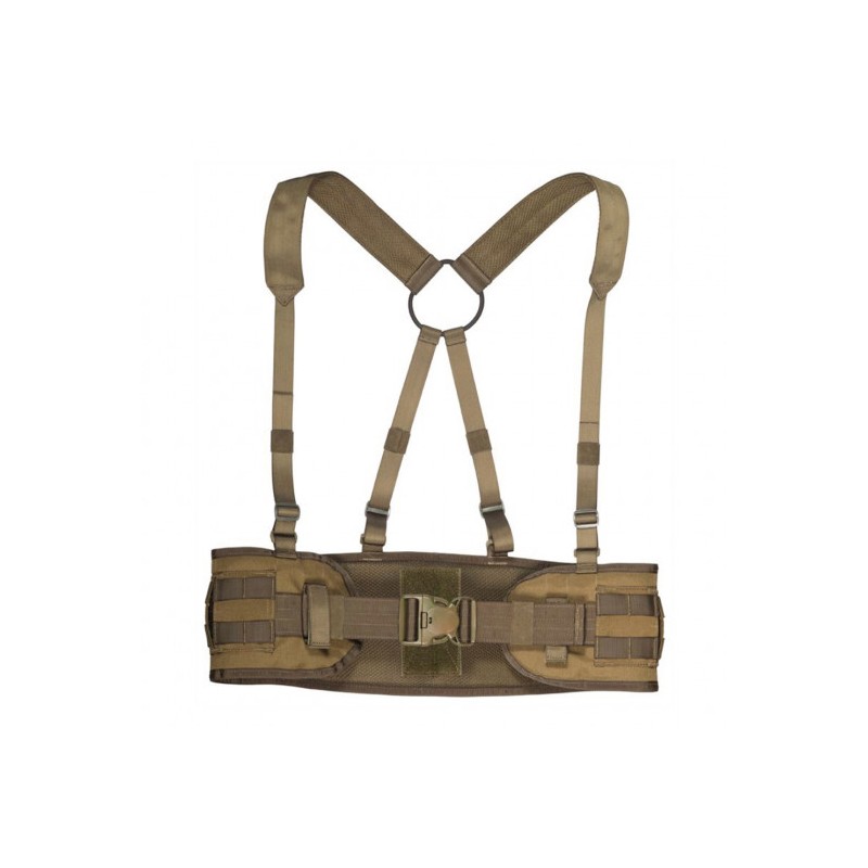 Ceinture tactique de confort avec brelage 2V30 tan
