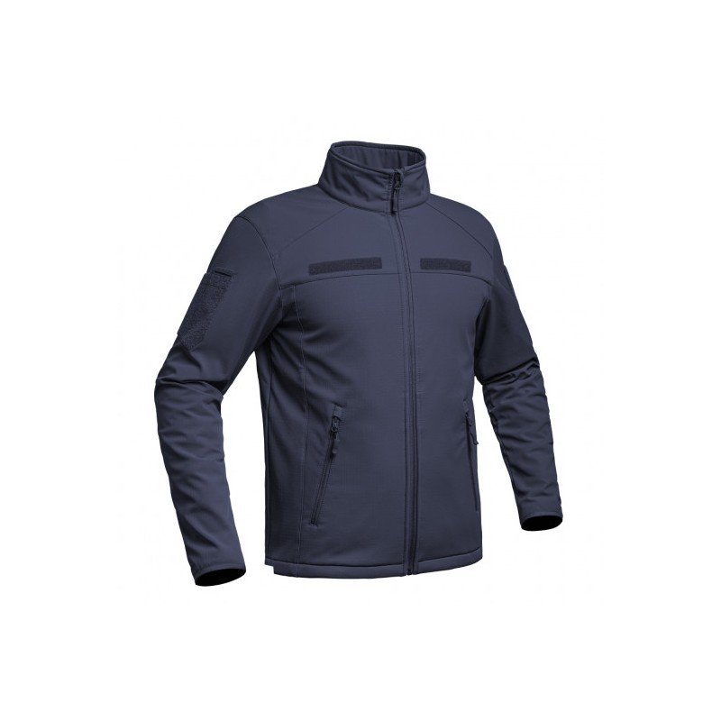 Veste Softshell Fighter marine nationale bleu marine