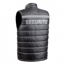 Gilet sans manches Sécu-One sécurité noir Gilet sans manches Sécu-One sécurité noir