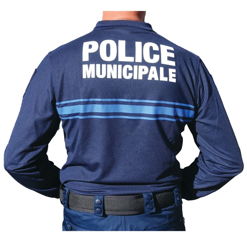 POLO POLICE MUNICIPALE MANCHES LONGUES COOLDRY