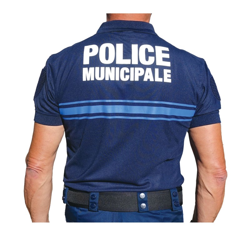 POLO POLICE MUNICIPALE MANCHES COURTES COOLDRY