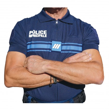POLO POLICE MUNICIPALE MANCHES COURTES COOLDRY