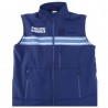 BLOUSON SOFTSHELL POLICE MUNICIPALE 2 EN1 MANCHES AMOVIBLES