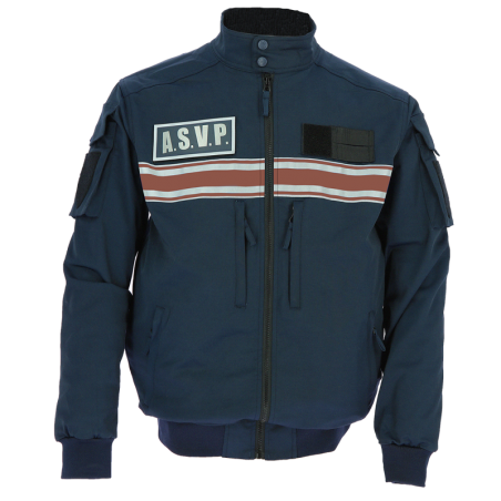 BLOUSON REF 813 SUMMER M O INTERVENTION A S V P BANDE BORDEAUX
