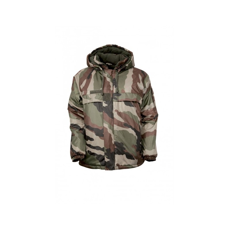 Coupe-vent fourré enfant camo