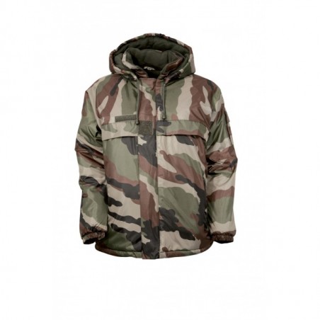 Coupe-vent fourré enfant camo