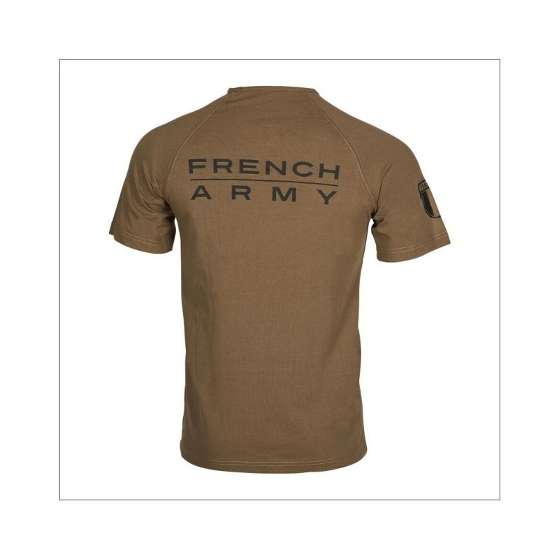 TEE SHIRT COTON FRENCH ARMY