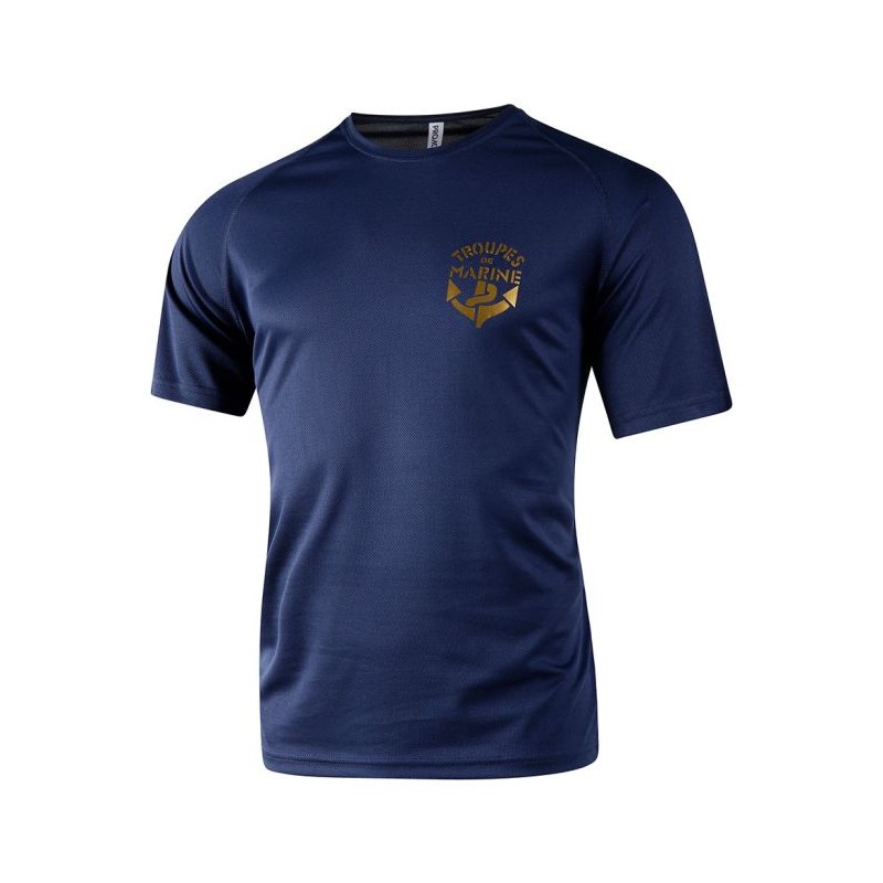 TEE SHIRT EASY CLIM MARINE TDM