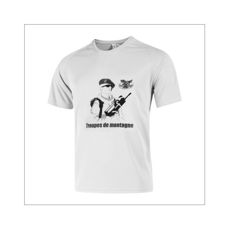 TEE SHIRT EASY CLIM TROUPES DE MONTAGNE