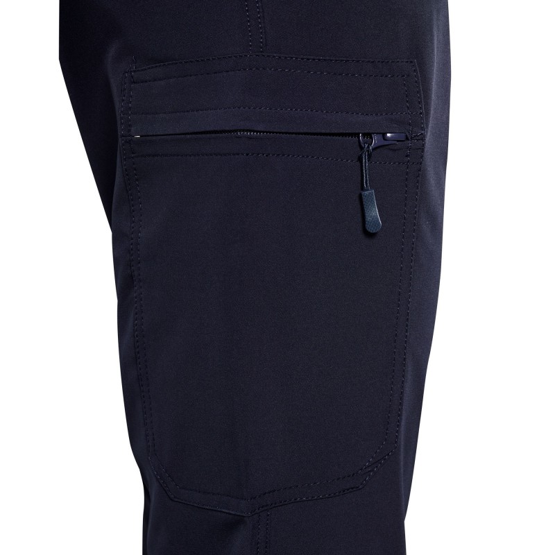 PANTALON INTERVENTION LEGER BLEU POCHES LATÉRALES